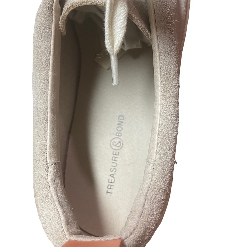 Treasure & Bond Payge Platform Leather Espadrille Lace Up Sneaker Size 9.5M - Picture 8 of 11